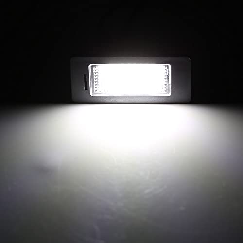 Luz de matrícula anti error Canbus blanca 6000K para iluminación LED trasera E60 E90 E70 7
