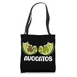 Avogato Avocado Cat Avocatos Cat Tote Bag