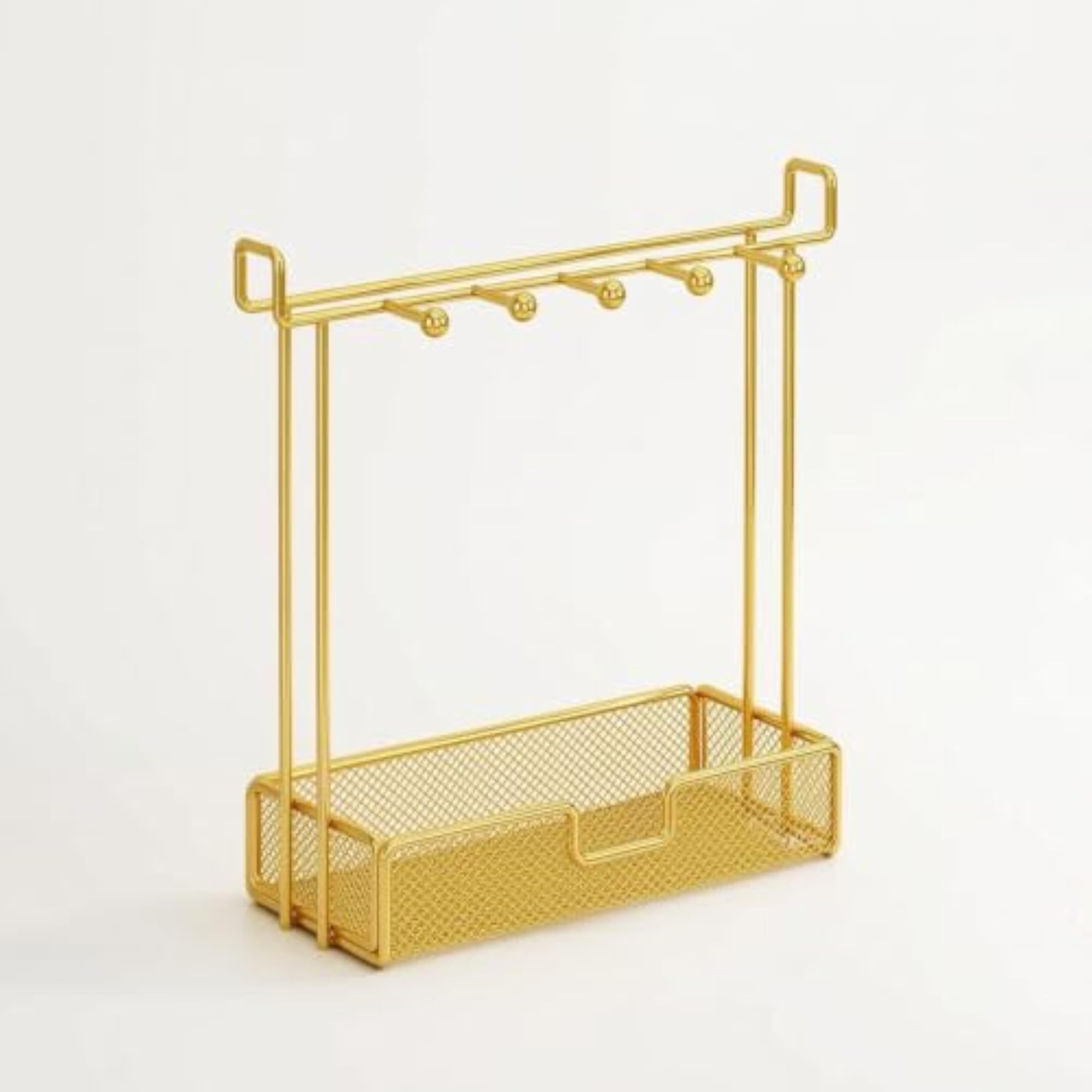 Desktop Hair Accessory Organizer Mesh Headband Holder