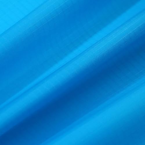 9KM DWLIFE Tela de nailon ripstop impermeable 40D de 85 g, revestimiento de poliuretano, resistente a desgarros, para exteriores, tienda de campaña, cometa, bolsa, material (morado medio, 1 m (100 x