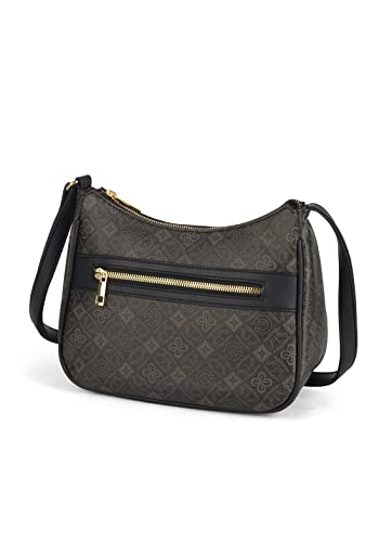 Bolsa Feminina com Monograma Gash Preto