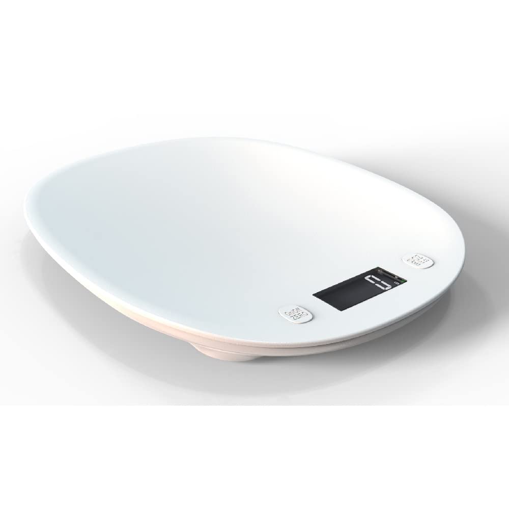 Báscula de alimentos: la pantalla digital muestra el peso en gramos, onzas, mililitros y libras para preparar comidas, cocinar y hornear Necesidad de cocina diseñada little surprise