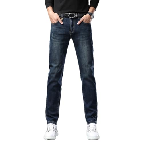 Men's Classic Jeans Vintage Slim Straight Jeans