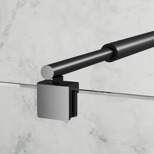 Dusche Einziehbar Stabilisator 73-123 cm, Edelstahl Haltestange...