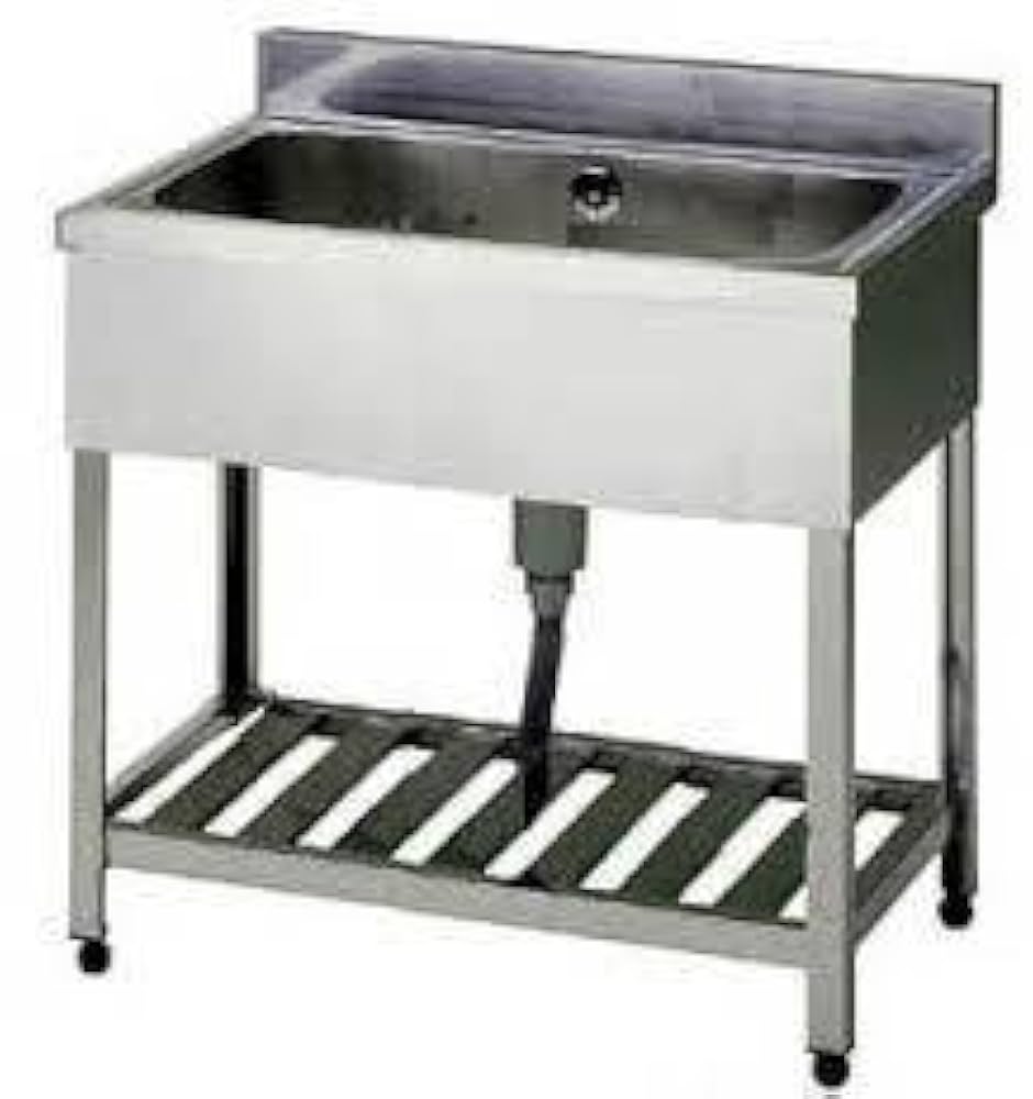 azuma 1槽シンク 900x600x800 azuma 1槽シンク 900x600x800 アズマ 一槽シンク KP1-900｜業務