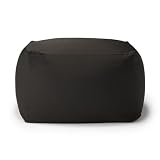【セット買い】無印良品 体にフィットするソファー・本体 幅65×奥行65×高さ43cm 61049182 + 体にフィットするソファ用 カバー ポリエステル平織 ブラウン 幅65×奥行65×高さ43cm 12525004