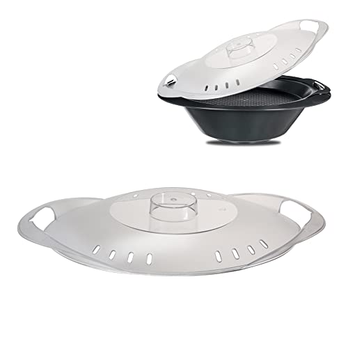 POPTONG Tapa Varomamix TM5/TM6/TM31 para vaporizador de material PCTG con Varoma Thermomix TM5/TM6/TM31 Cover