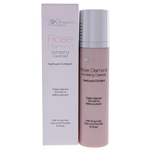 The Organic Pharmacy Rose Diamond Exfoliating Cleanser 4 Oz Unisex, 4 Oz (SCRDEC0120)