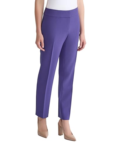 Kasper Women's Fly Front Slim Pant2