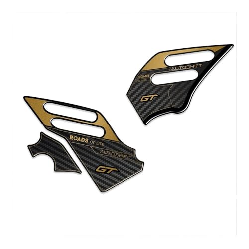 Autocollant réservoir Moto Tracer 9 GT Y-AMT 2025 kit de protection talon époxy noir