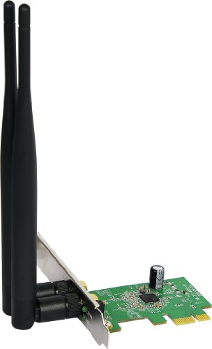 Netis WF2113 Wireless N 300Mbps Advanced PCI-E Adapter, 5 dBi High Gain Antennas, 2T2R MIMO, Low-Profile Bracket Included, PCI-E N300 (WF-2113)