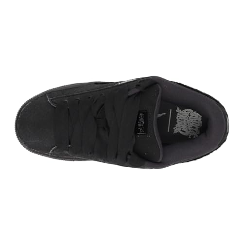 PUMA Womens Cs X Suede XL Vintage Black Lace Up Sneakers Shoes Casual - Grey - Size 9 M4