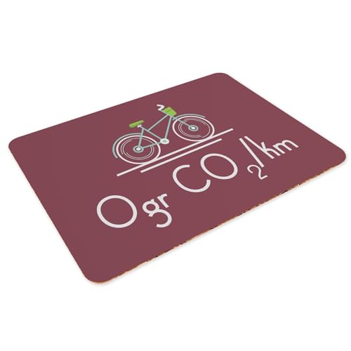 Set de table liège rouge lavable pour protéger des taches et de la chaleur