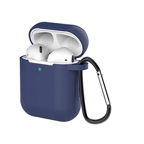 AirPods P[X AirPods2Ƒ1ɓKpiOLEDCgj VRJo[ SʕیP[X Apple GA[|bY Jo[ y ^ 킢 TPUP[X ϏՌ ho Jrit h~ SERFER (_[Nu
