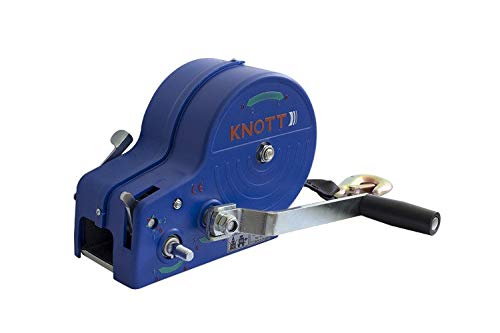 Knott Cabrestante 1150 kg con Cinta Carcasa Azul