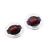  Toygogo Casco Visor Lock para LS2 FF325 FF370 FF386 OF569, 2 X Pieza de repuesto de tornillos de visera para casco de motocicleta