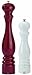 Zestaw Paris młynek do pieprzu i soli u select PM 40 cm / czerwony SM 30 cm biały