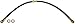 Dorman H620709 Brake Hydraulic Hose Compatible with Select Mitsubishi Models