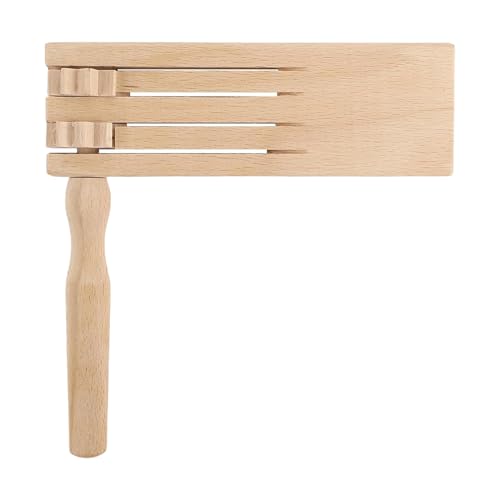 Holzratsche - Klanggenerator | Rasselbrett -Musikinstrument für die Früherziehung, tragbarer Krachmacher für Spielpartys, Sportveranstaltungen, Festivals und Feiern