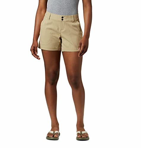 Short Saturday Trail Columbia femme résistant aux taches coupe extensible camel taille 16x5