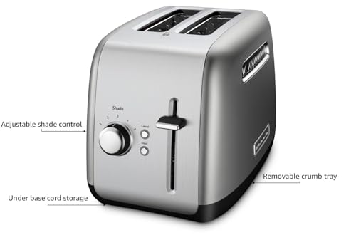 KitchenAid-KMT2115-Toaster-for-Bagel-2-Slice-Silver KitchenAid KMT2115 Toaster for Bagel 2 Slice Silver