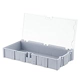 NO.4, piccola cassetta degli attrezzi con viti e componenti elettronici, contenitore per componenti SMT SMD, blu