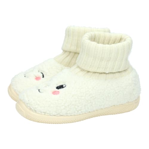 Chaussons chaussettes fille motif mouton parfaits pour les matins cocooning