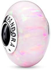 PANDORA Moments Collection Sterling Silver Lab Created Opal