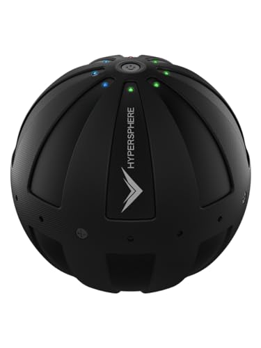 Hyperice Hypersphere Vibrating Massage Therapy Ball Black Matte, One Size
