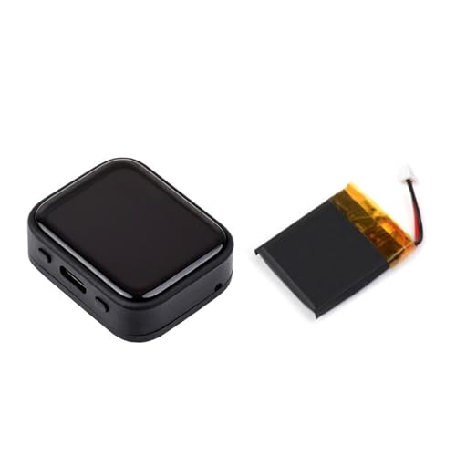 ESP32S3 - Kits de desarrollo de IoT con panel AMOLEDs de 368 x 448 AIs, reconocimiento de voz y sensores IMUs, módulo de marco de activación de voz ESPSR