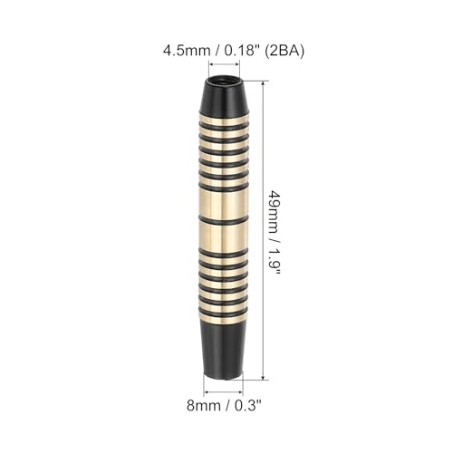 Baril de fléchettes 16g cuivre accessoires de rechange pointes souples et acier - 2
