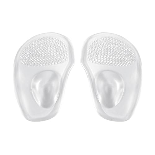 Almohadillas para el del pie para zapatos, almohadillas antideslizantes transparentes para el antepié, cojines no pegajosos, almohadillas finas para tacones altos, botas, zapatos