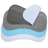 TOKIDNY 4 Stück Teiliges Tuch aus Weichem Wasserdichtem Baumwollstoff Saugfähige Spucktücher für Neugeborene Vielseitig als Husten Fütterungstücher Geeignet für Alltag und Geschenk