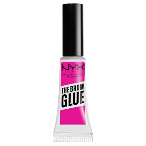 NYX Professional Makeup, Eyebrow Gel, Extreme Hold & Natural Finish, Brow Glue, 1pc