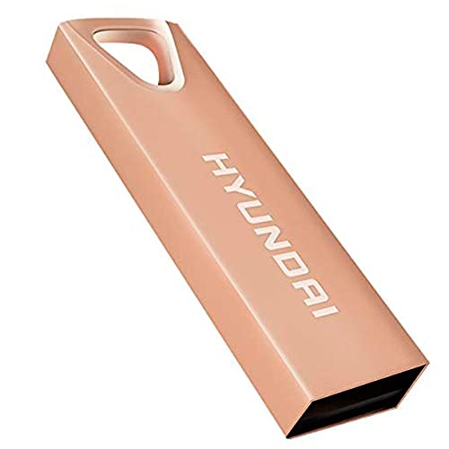 Almacenamiento, Wireless HYUNDAI Technologies U2BK/32GARG Bravo Deluxe - Unidad Flash USB 2.0, 32 GB, Color Oro Rosa