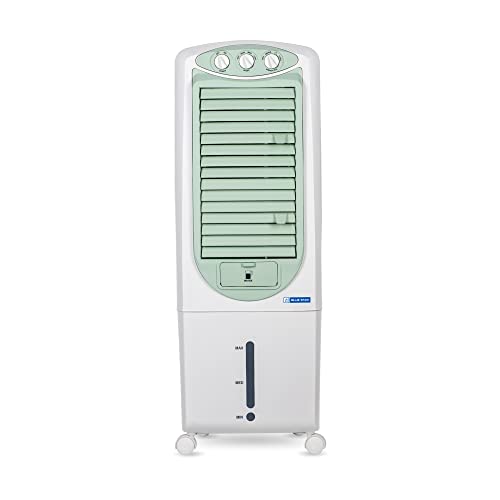 Image of BLUE STAR Premia 27 Litres Tower Air Cooler PA27PMC with Cross Drift Technology and PM2.5 Silver Nano Purification, White