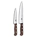 Produktbild Victorinox, Wood, Profi Tranchier-Set, 2-teilig, gerader Schliff, Extra Scharf, Edler Holzgriff, braun