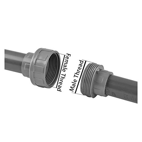 Conector de unión de PVC de 20-32mm para tuberías de agua e irrigación en estanques y acuarios 5