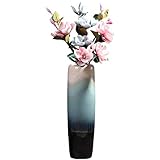 Vasi da Pavimento Vasi in Ceramica per la casa Moderni e minimalisti Soggiorno Composizione di Fiori secchi per l'arredamento della casa, Decorazione dell'ingresso, A, 20 * 60 cm