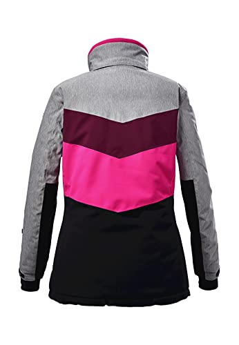 Foto von killtec Damen Funktionsjacke/Skijacke mit abzippbarer Kapuze und Schneefang KSW 281 WMN, schwarz, 38, 37682-000