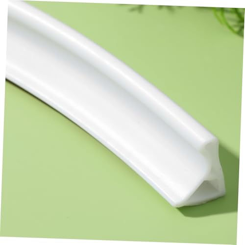 Barrera de ducha autoadhesiva de silicona flexible Homoyoyo para prevenir salpicaduras en baño 6