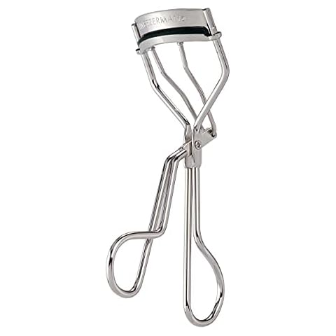 Tweezerman Classic Eyelash Curler Model No. 1034-R, Stainless Steel Cover