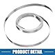 A ABSOPRO Reines Nickelband 0,12x7mm 10m Nickeltab für 18650 Batterien