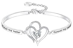 03_CZ Heart_Always my mother_White Gold