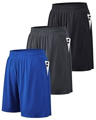 3 Pack Black, Dark Grey, Blue