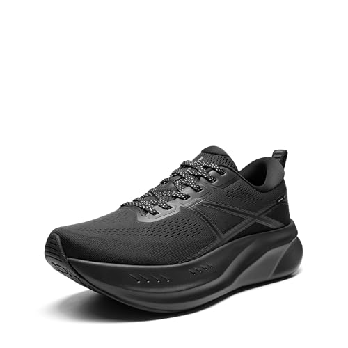 ALLSWIFIT Men's Road Running Shoes Cushion Tennis Shoes Non-Slip Comfortable Lightweight Gym Workout...