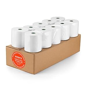 MUNBYN Thermal Paper 3 1/8 x 230ft,...