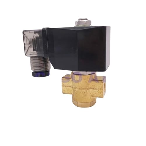 Électrovanne haute pression 90bar laiton 1/4 24V contre surpression - 6
