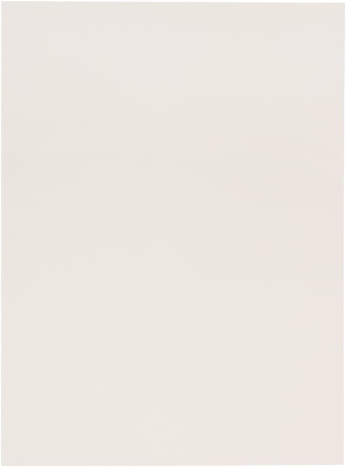 JAM PAPER Blank Flat Note Cards - 4 5/8 x 6 1/4 (Fits in A6 Envelopes) - Ivory - 100/Pack
