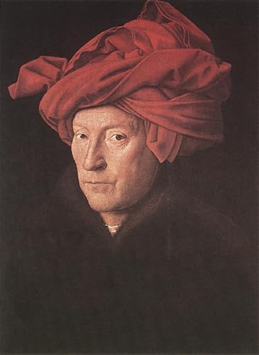 Tableaux L'homme au turban de Jan Van Eyck pour sublimer votre salon moderne